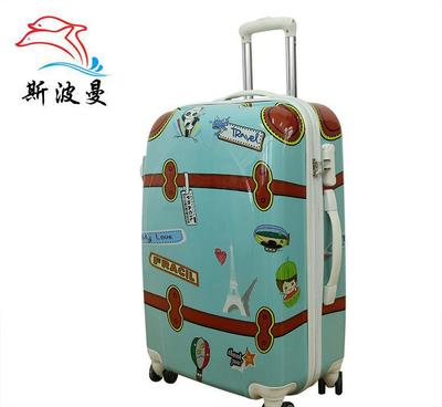 斯波曼卡通拉桿箱萬向輪行李箱密碼箱登機(jī)箱托運箱 一件代發(fā)